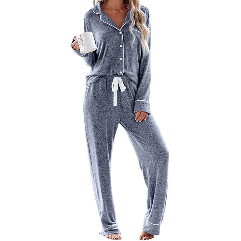 Street-Wave Women Pajama Set Soft Breathable Material Cozy Lounge Wear for Relaxed Evenings