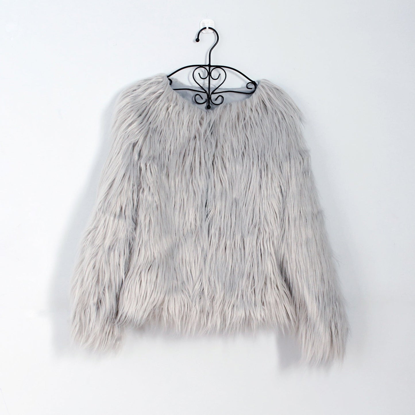 Street-wave Women's Cozy Faux Fur Jacket Fluffy Plush Warmth For Trendy Cold Weather Looks