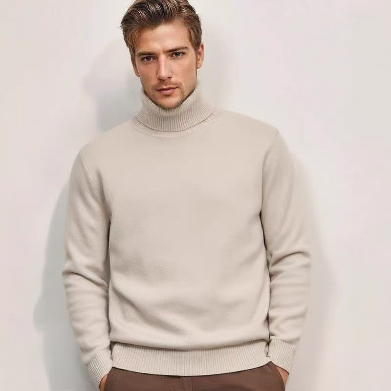 Streetwave Mens Turtleneck Sweater In Fine Knit Warmth And Elegant Comfort For Modern Style Enthusiasts