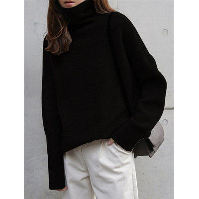 Street-Wave Classic Sweater For Women - Effortless Chic Cozy Timeless Essential Wardrobe