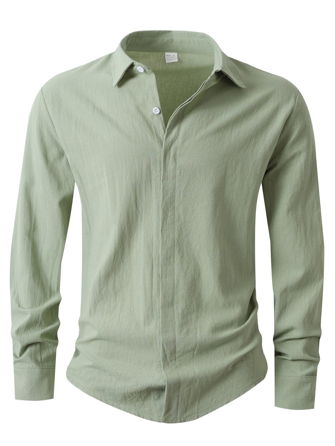 Street-wave Men Slim-Fit Casual Dress Shirt - Breathable Comfort, Elegant Everyday Workwear