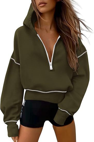 Street-wave Women's Zip Hoodie Full Zip Front For Everyday Street Style And All Day Comfort