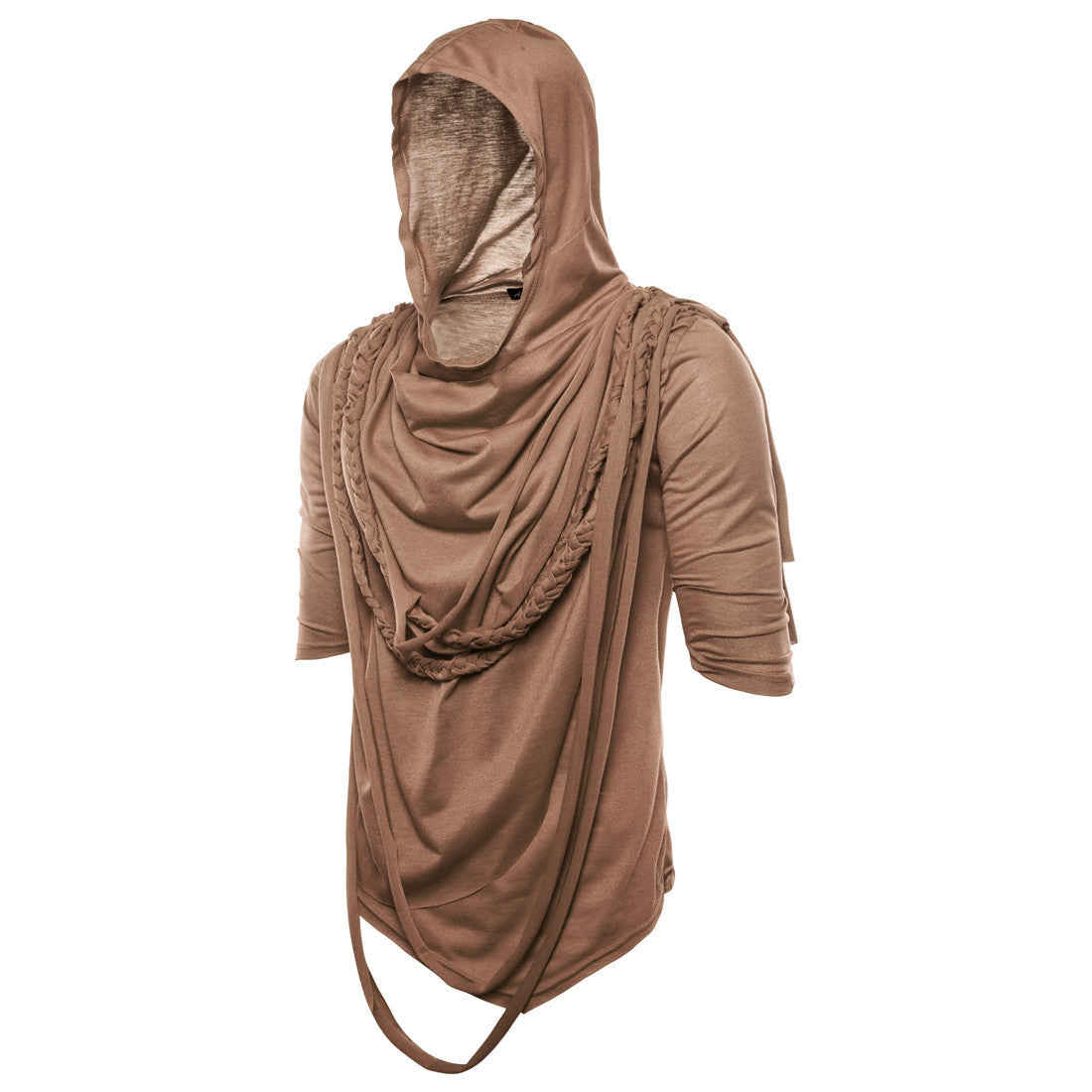 Mens Hooded Top With Innovative Draping By Streetwave For Fashionable Men Premium Comfort