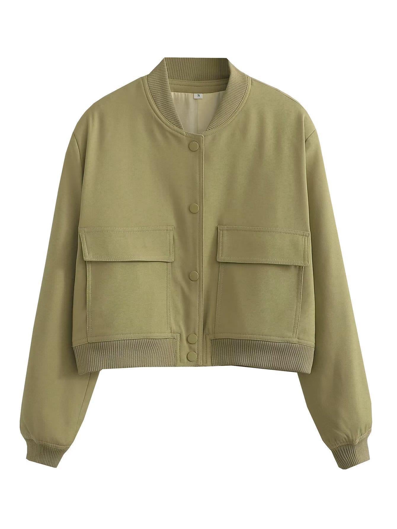 Street-Wave Bomber Jacket for Women - Timeless Navy Outerwear, Cozy, Durable, Chic Everyday