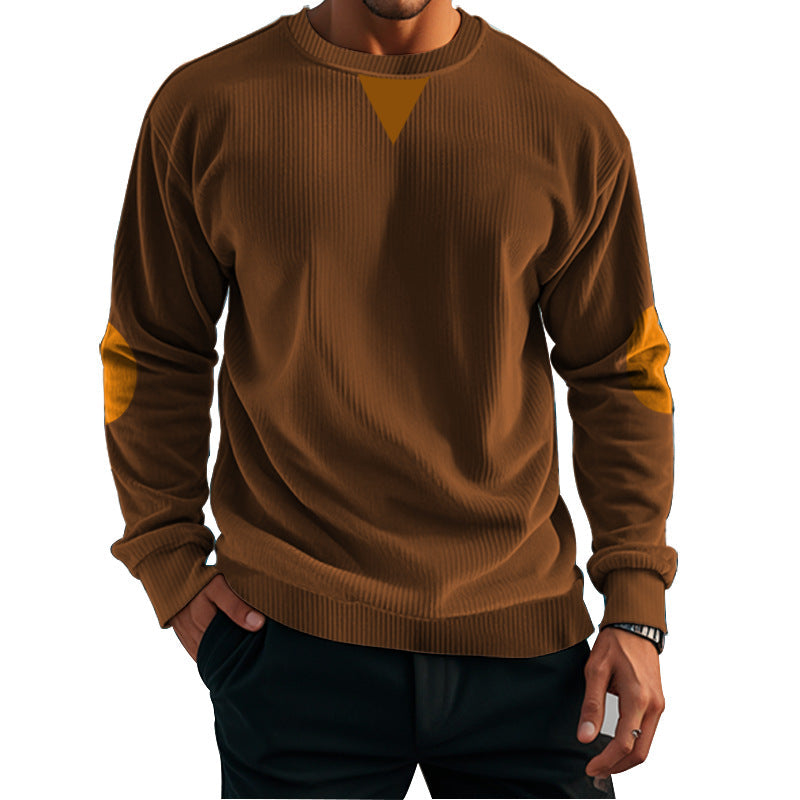 Street-wave Men's Comfortable Structured Fleece Pullover For Warmth And Style All-Season Comfort