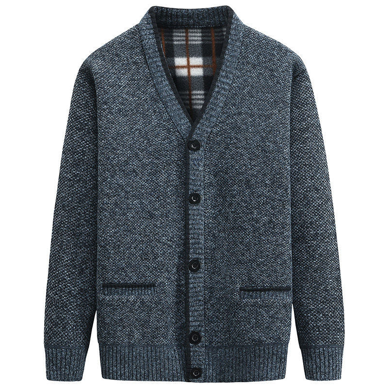 Mens V Neck Cardigan Streetwave Soft Cotton Blend For All Season Comfort Timeless Style