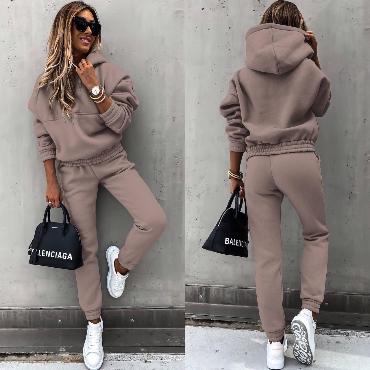 Womens Sweatshirt And Jogger Set Streetwave Ultra Soft All Day Comfort Casual Athleisure