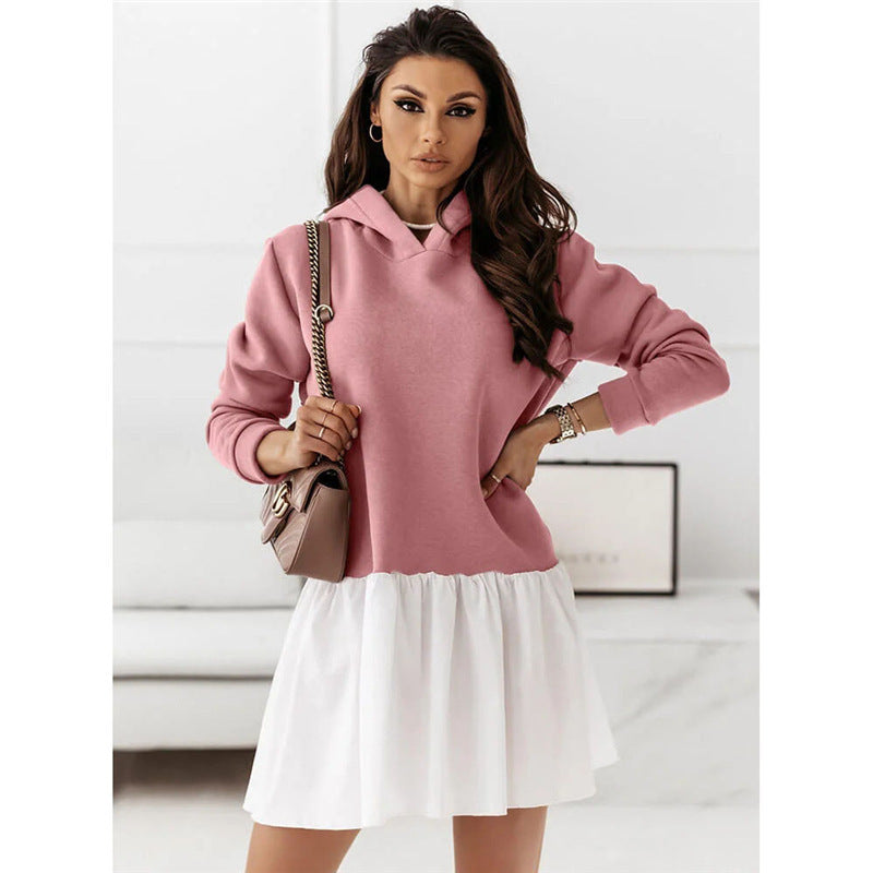 Streetwave Women's Hoodie Sweatshirt Dress Casual Comfort Soft Fleece for Everyday Wear