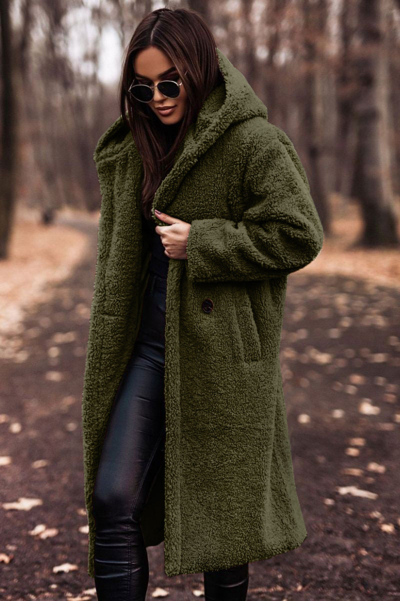 Street Wave Long Coat For Women With Elegant Silhouette For Work And Everyday Style
