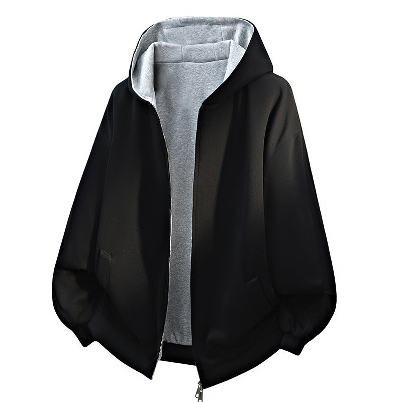 Street-Wave Womens Oversized Hoodie With Double Fleece Lining Breathable Soft Comfort And Side Pockets