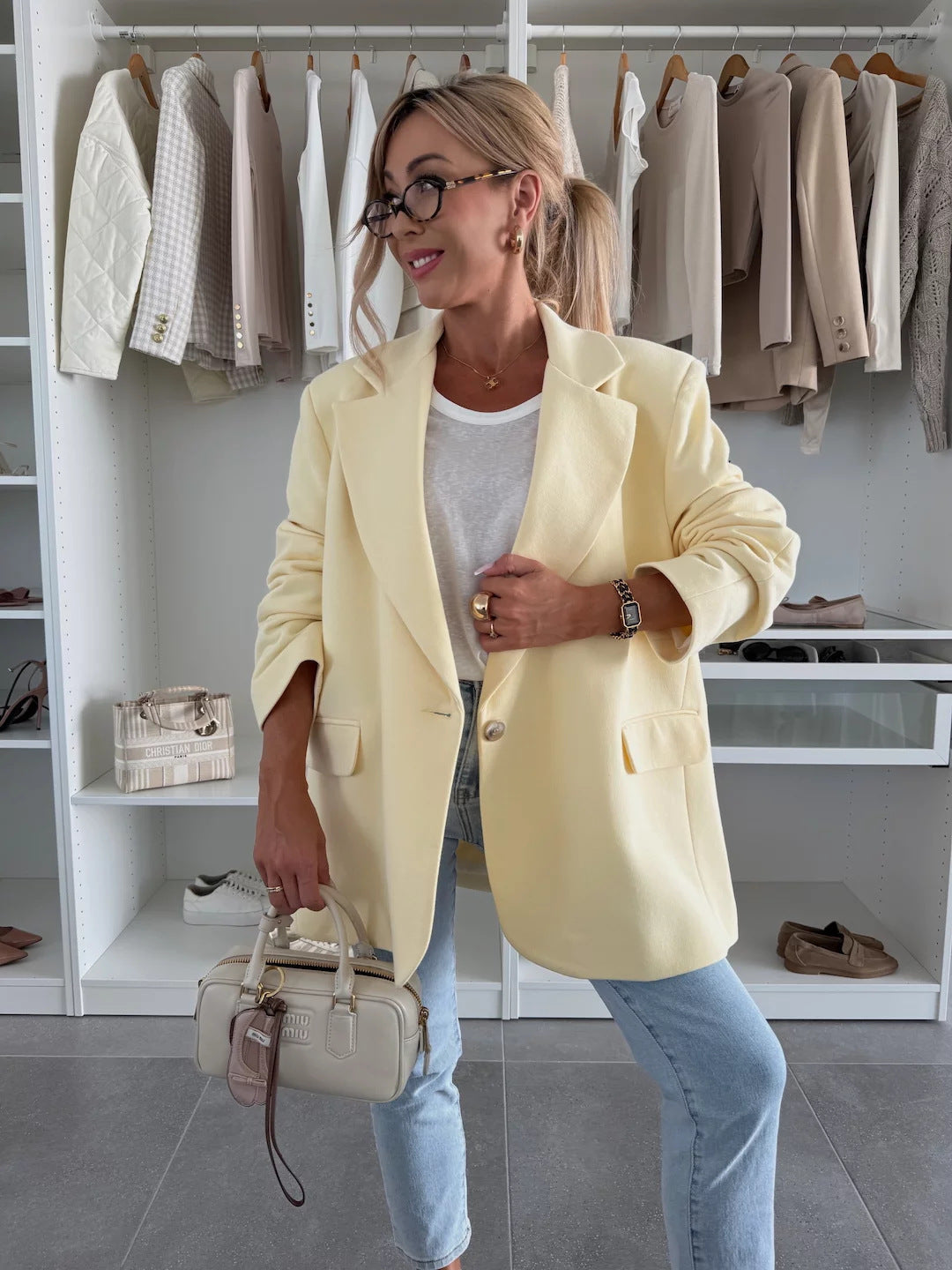 Streetwave Women Oversized Blazer Soft Comfortable Fabric For All Day Comfort And Effortless Chic