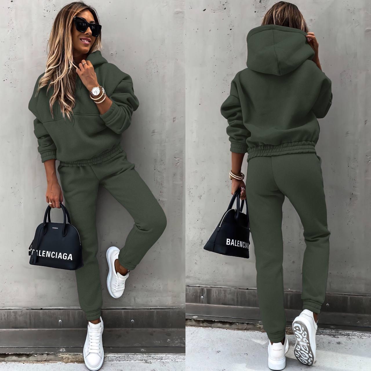 Womens Sweatshirt And Jogger Set Streetwave Ultra Soft All Day Comfort Casual Athleisure