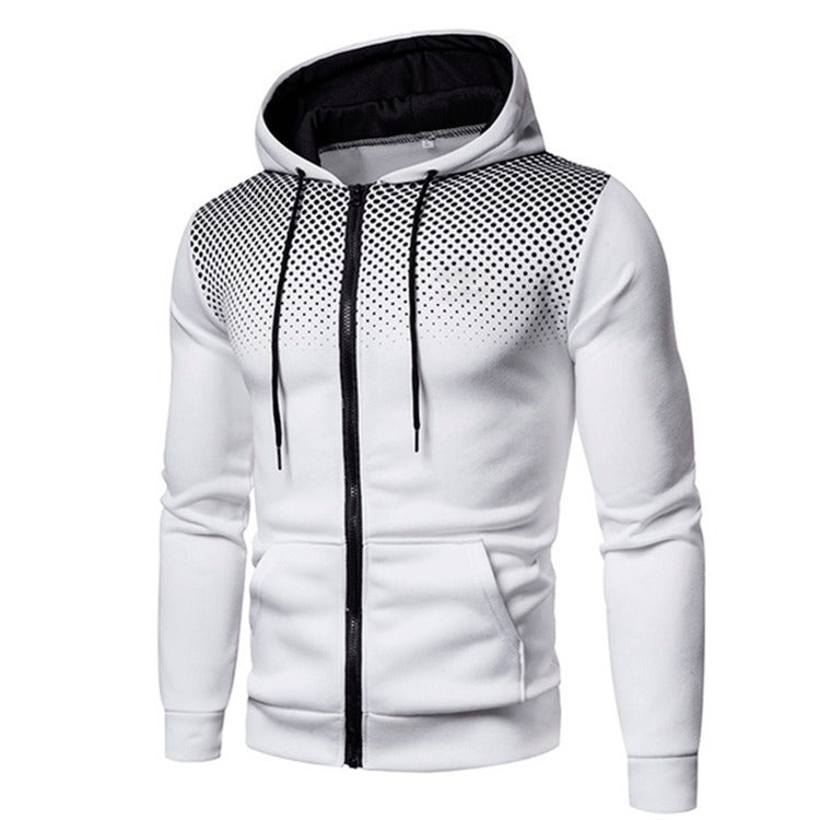 Street-Wave Men's Athletic Hoodie With Breathable Panels For Active Performance Comfort