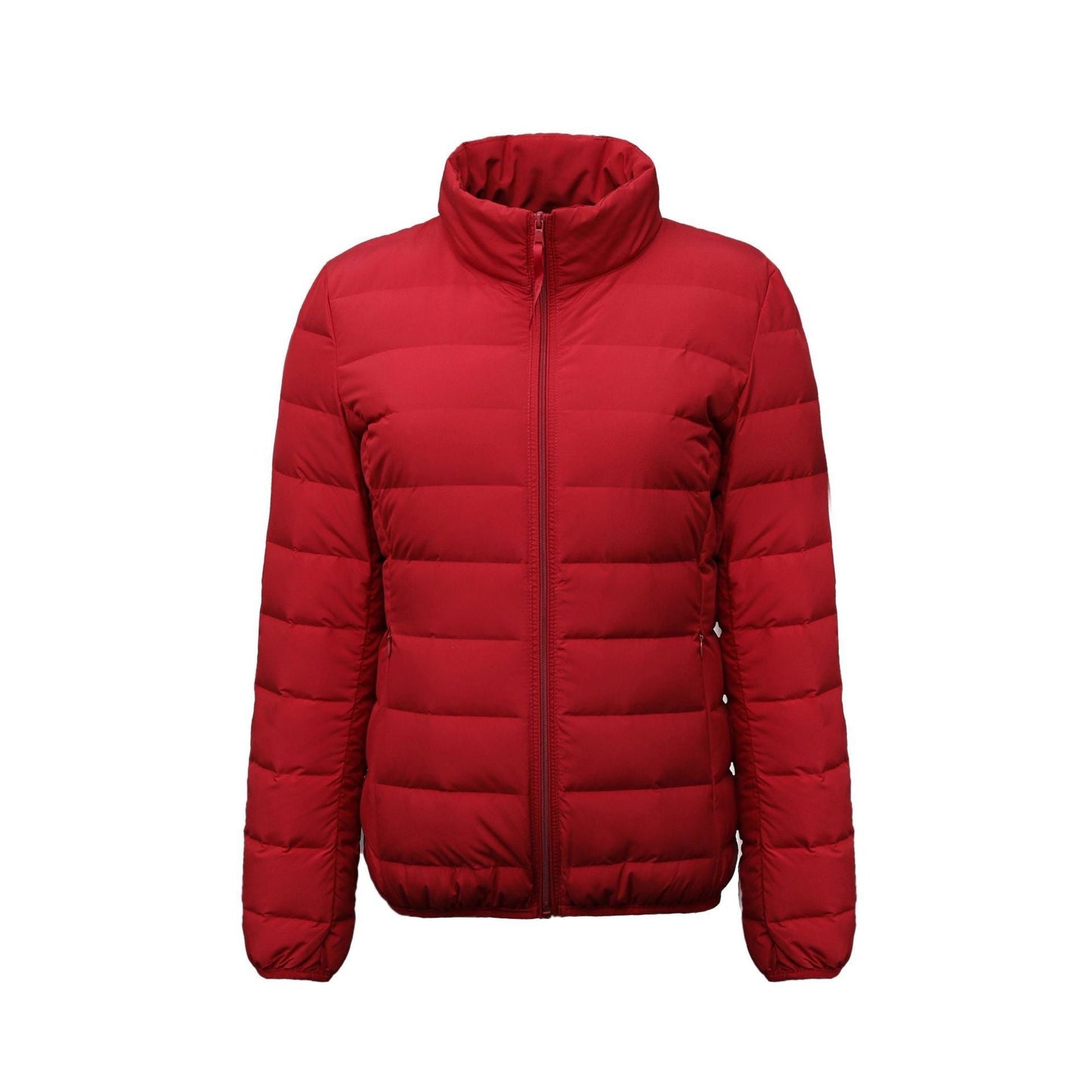 Street-wave Women Insulated Puffer Jacket With High Collar And Elastic Cuffs For Warm Urban Winter