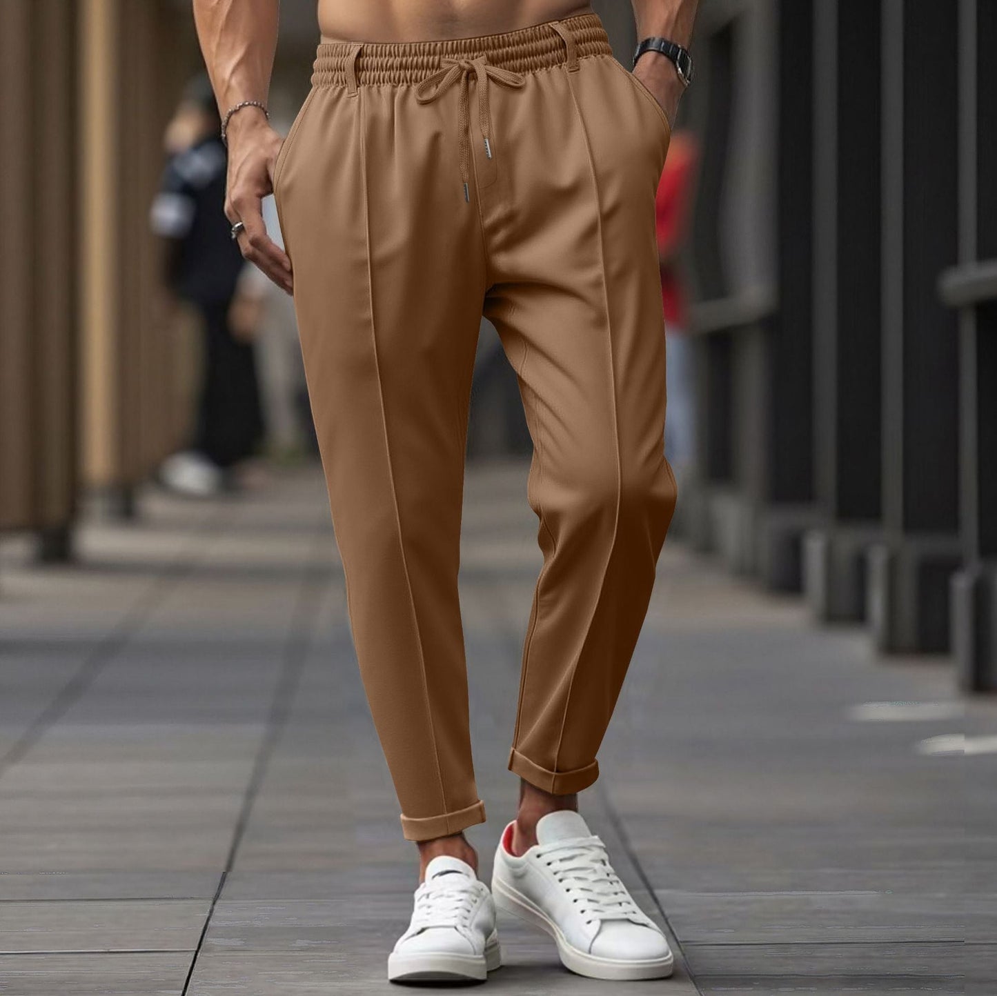 Nordisk Flair Mens Jogging Pants Cotton Blend Elite Comfort Elastic Waist