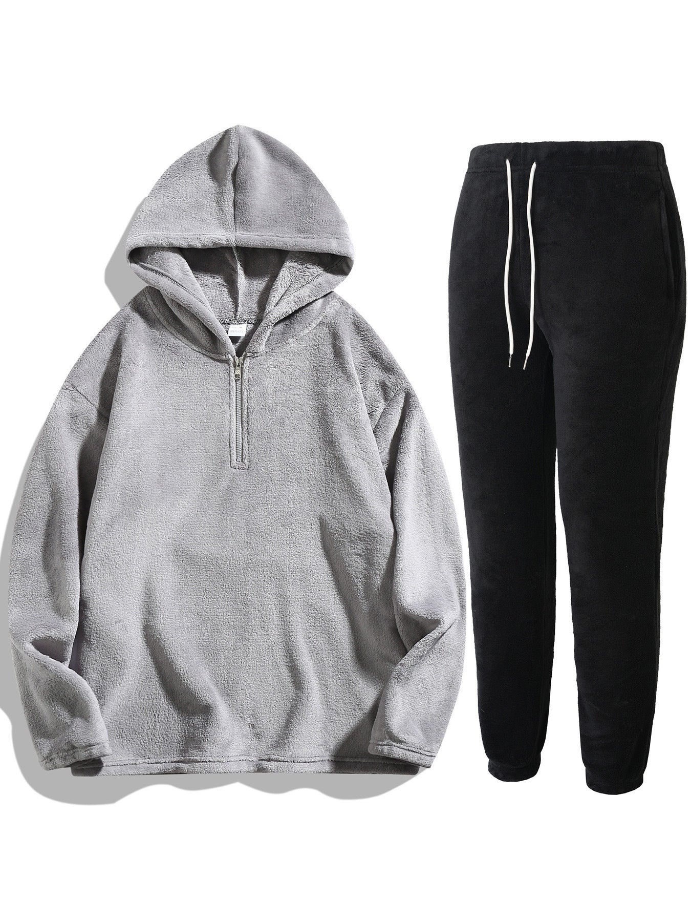 Street Wave Women Cozy Hoodie Set With Soft Plush Fleece For All Day Comfort Lounge Wear