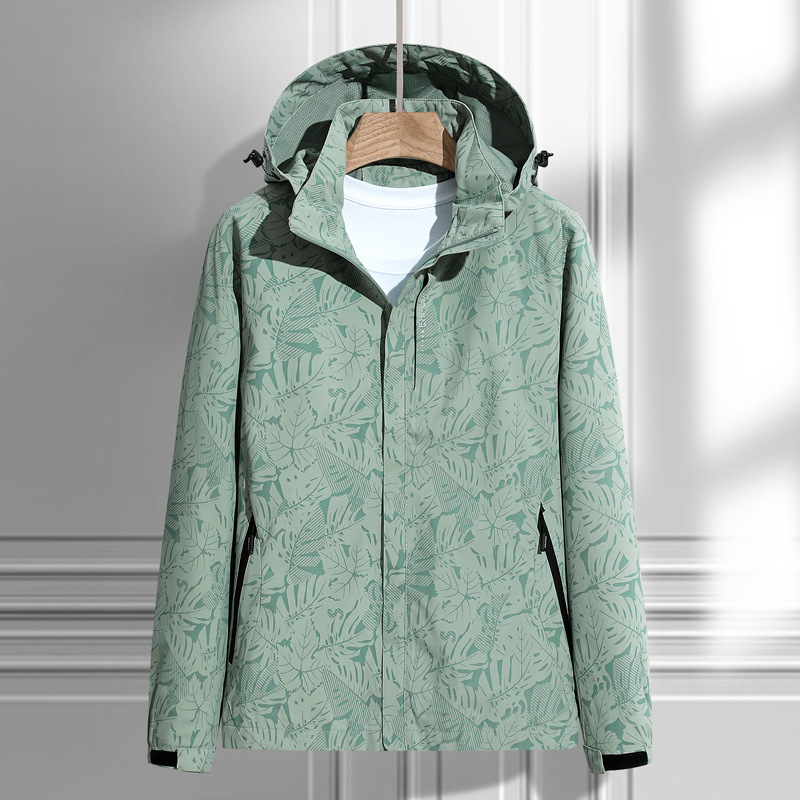Street-Wave Printed Zip Winter Jacket With Hood For Women Cozy Yet Chic Outerwear