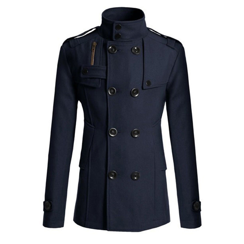 Womens Trench Coat By Street Wave With Asymmetrical Cut And Practical Pockets Warm Stylish Winter