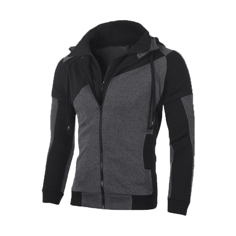 Street-Wave Men's Functional Sport Jacket With High Collar For Active Men Breathable Performance