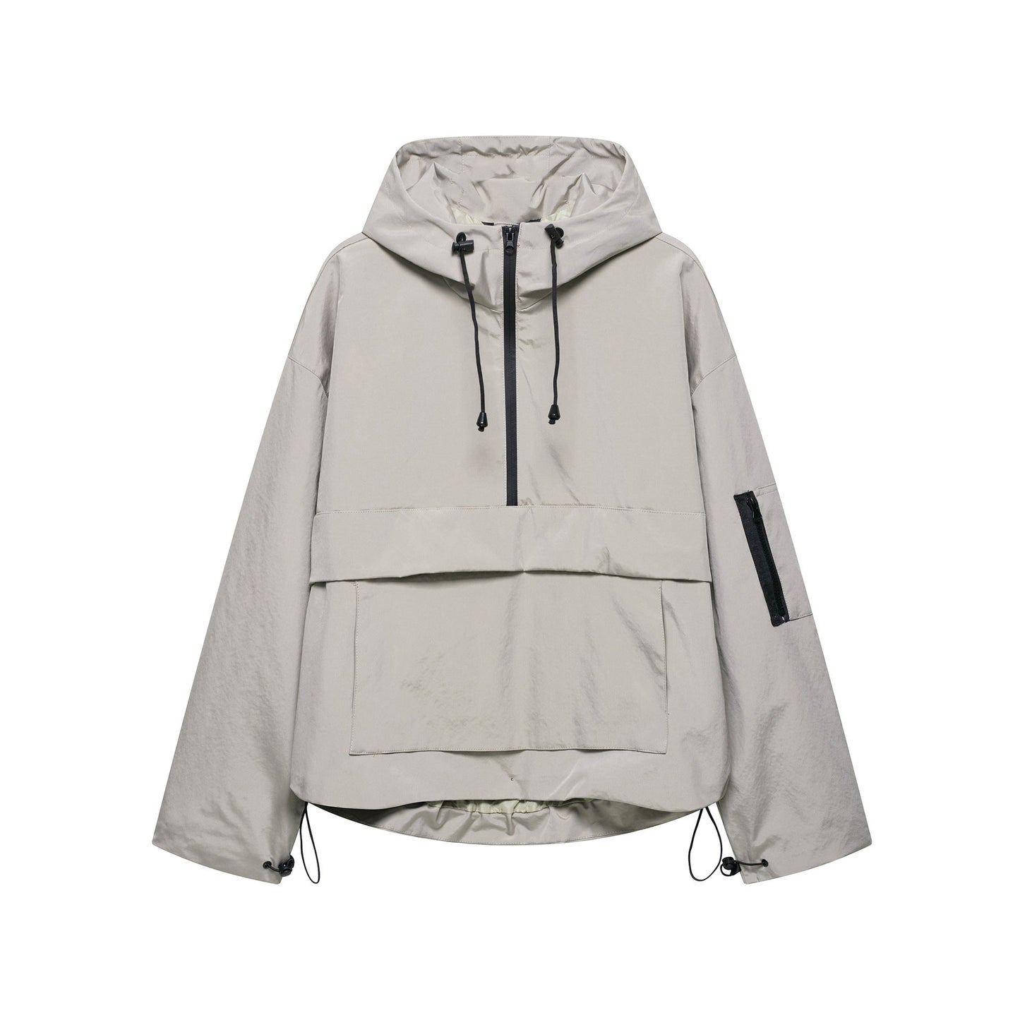 Womens Street-wave Functional Jacket With Adjustable Waist And Practical Pockets