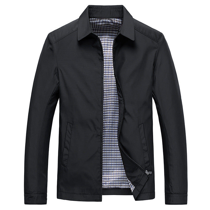 Street Wave Mens Casual Jacket With Relaxed Fit And Practical Pockets For Everyday Versatility
