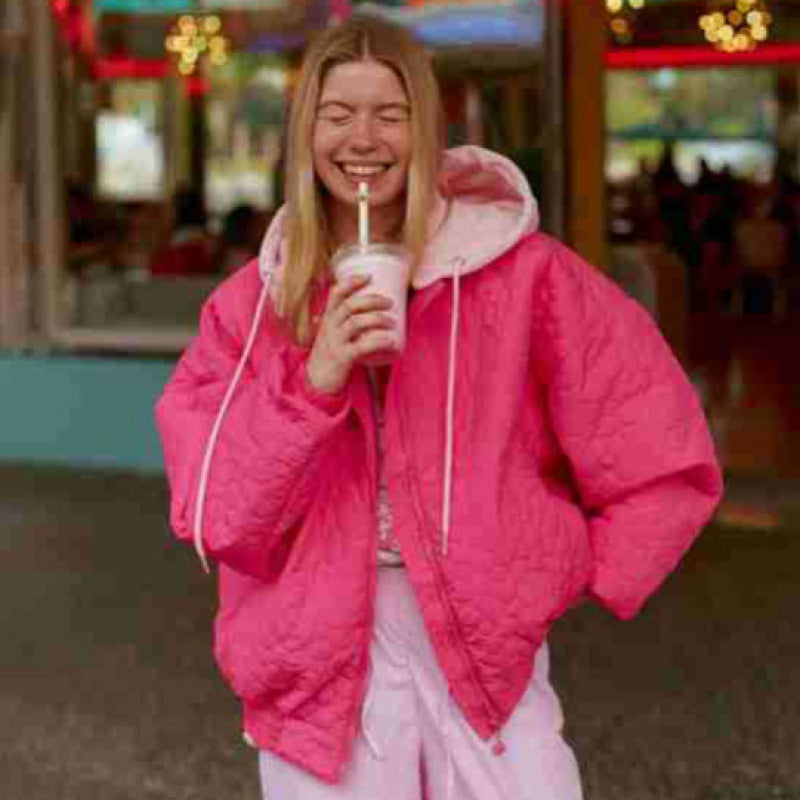 Street-Wave Women Oversized Quilted Jacket With Cozy Warmth And Trendy Fit For All Day Comfort