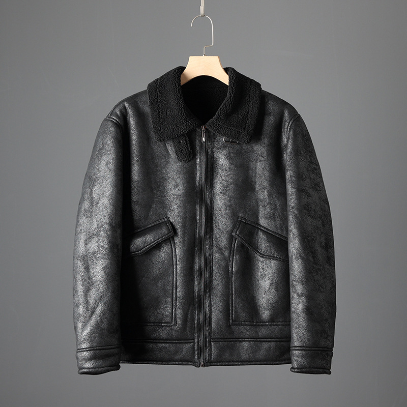 Streetwave Sherpa Jacket For Men Warm Cozy Quilted Lined Outerwear Perfect For Winter