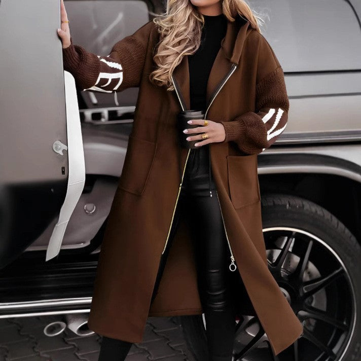 Oversized Hoodie Coat For Women By Streetwave With Zip