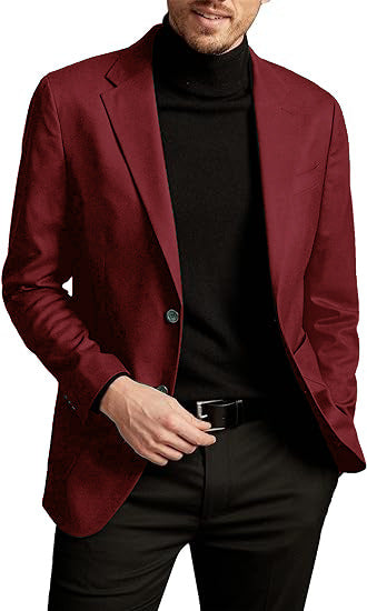 Street Wave Mens Elegant Blazer With Modern Cut And Pockets