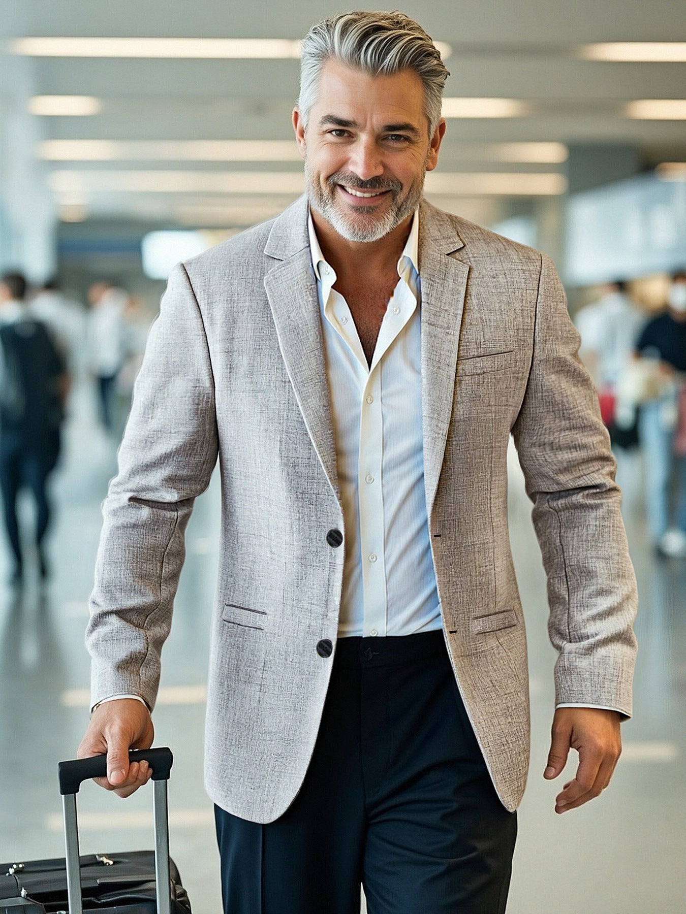 Mens Structured Blazer With Modern Cut By Streetwave For Style Conscious Professionals