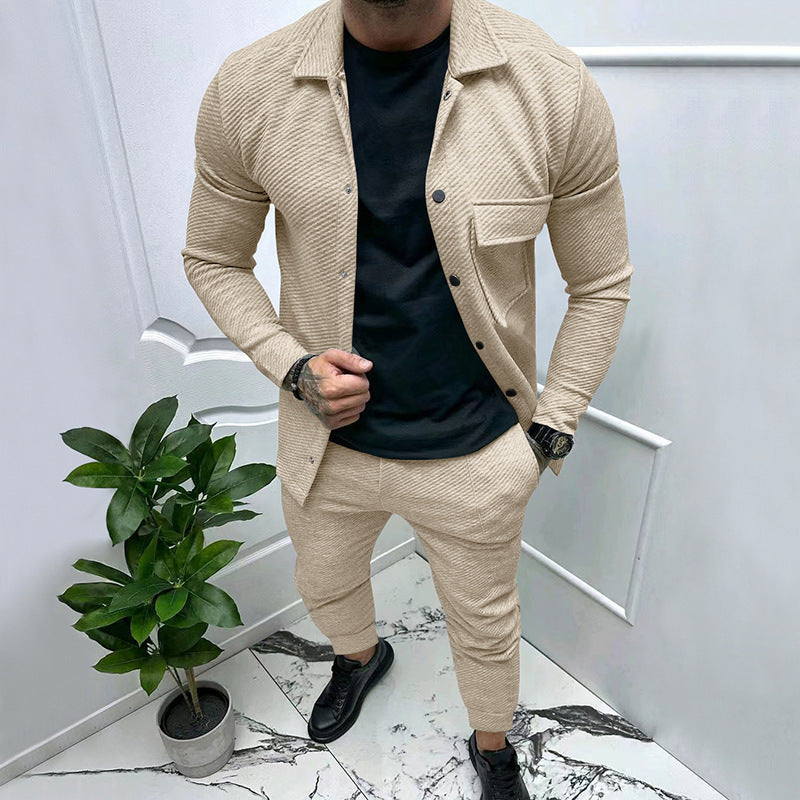 Mens Leisure Tracksuit With Structured Top And Comfortable Fit From Streetwave For Modern Casual Style
