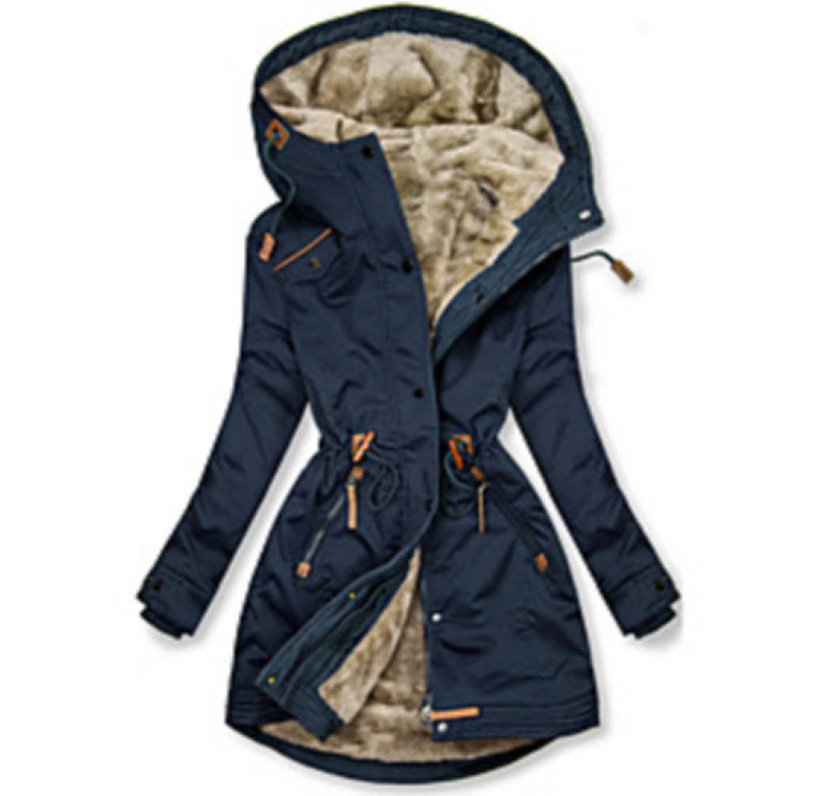 Street-Wave Women's Winter Parka With Warm Fleece Lining and Weather Protection for Cold Seasons
