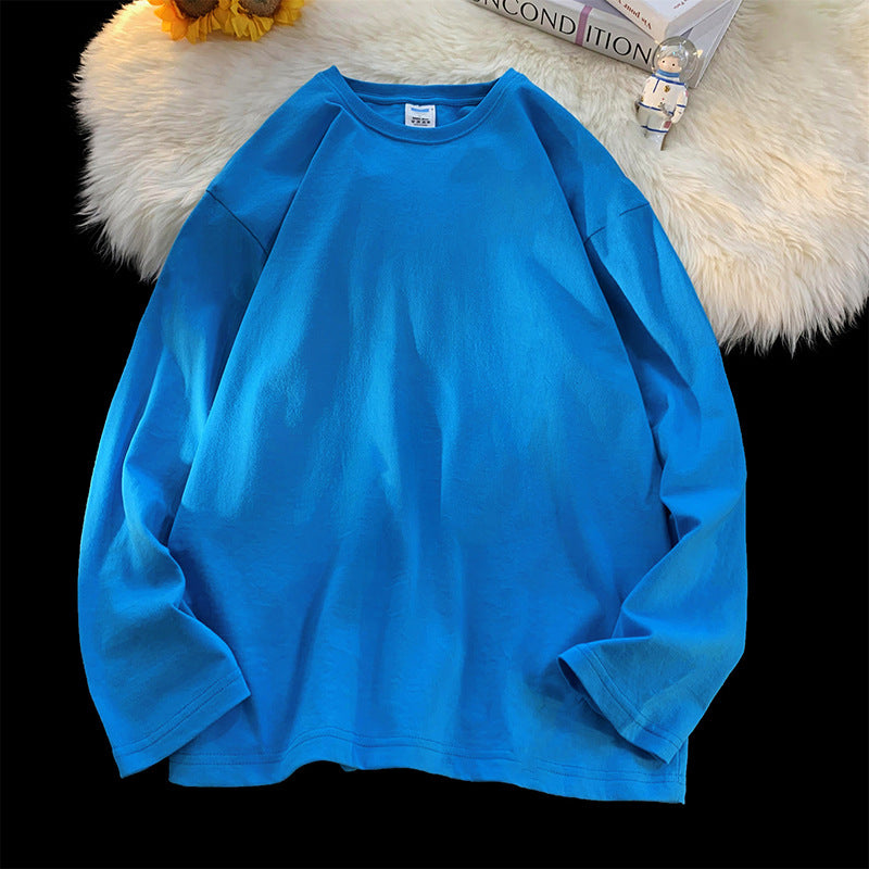 Womens Cotton Long Sleeve Shirt Street Wave Casual Comfort 100 Percent Cotton Soft Breathable Everyday Essential