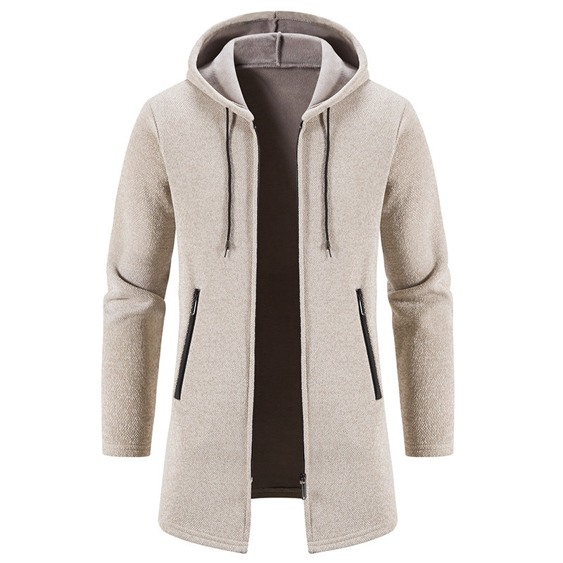 Street-Wave Men's Elegant Casual Jacket With Practical Zipper Pockets For Modern Men