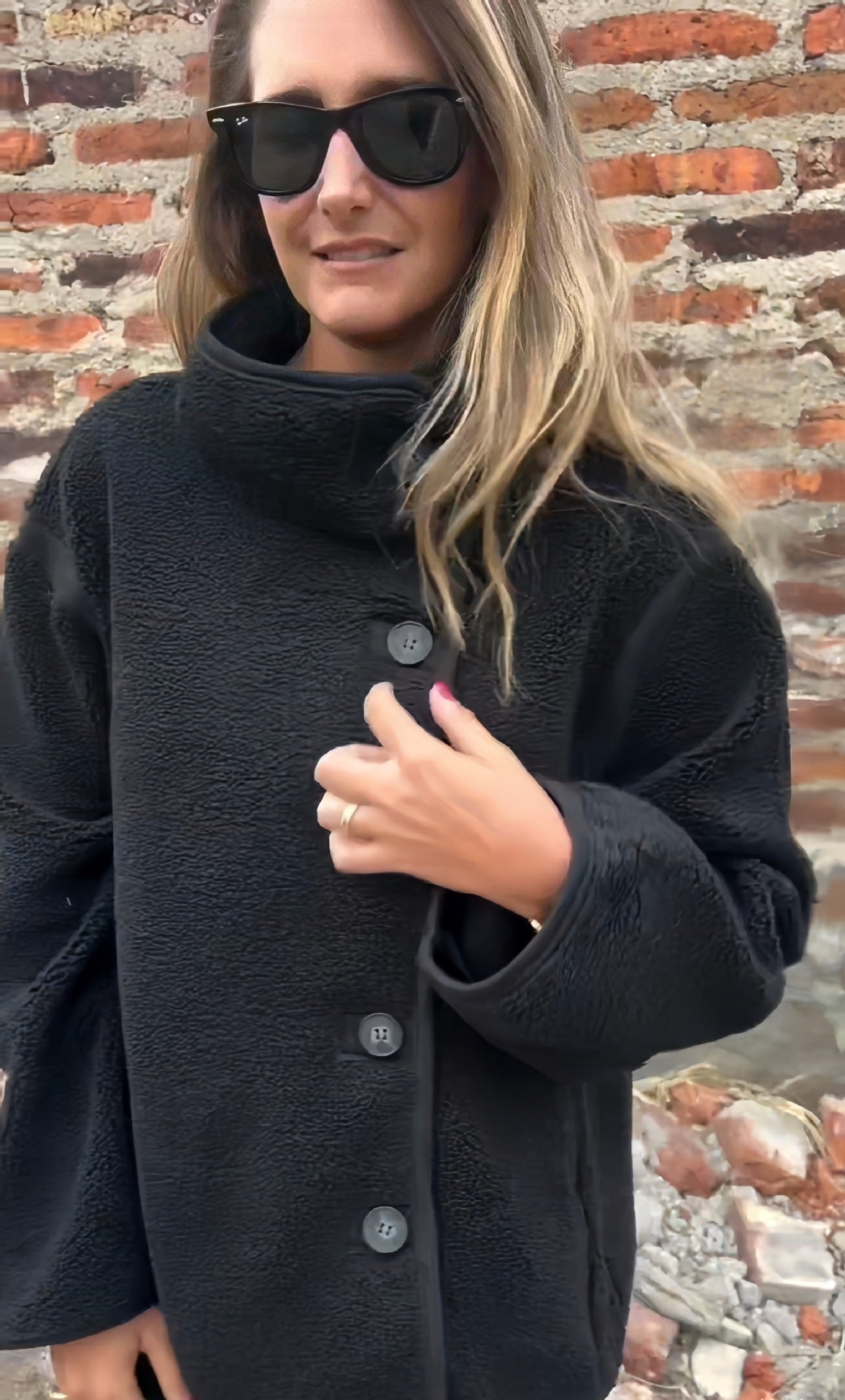 Street-Wave Women's Loose Fleece Jacket Cozy Warmth For Everyday Comfort And Style