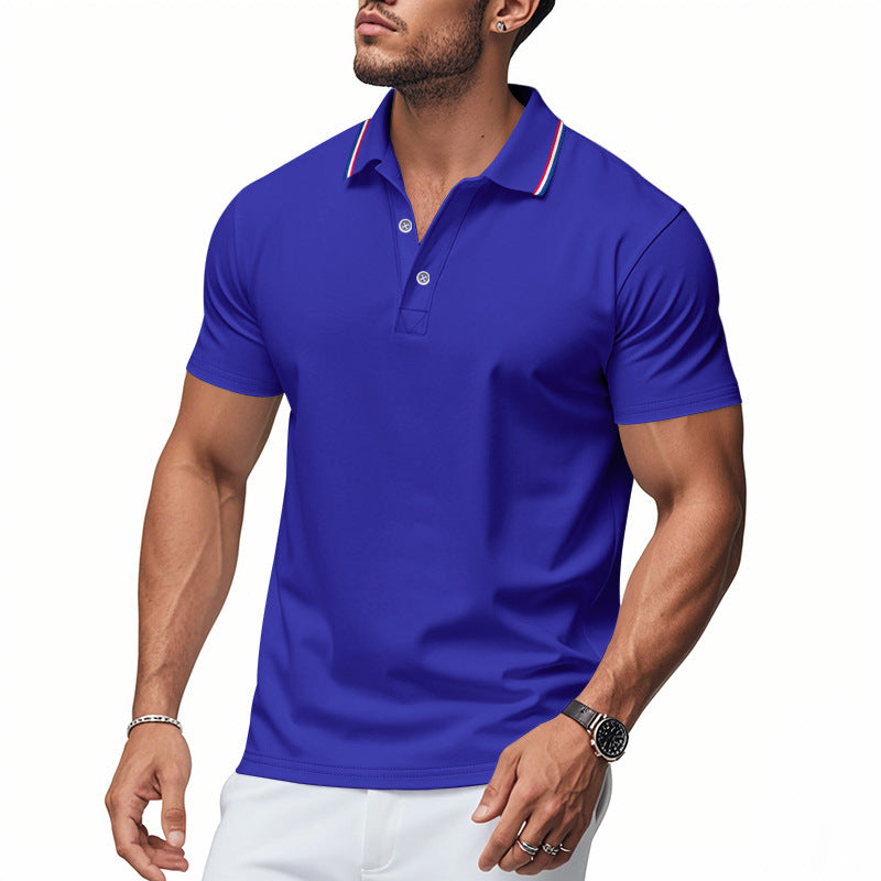 Streetwave Mens Polo Shirt With Modern Collar And MoistureWicking Tech For Men Everyday Comfort
