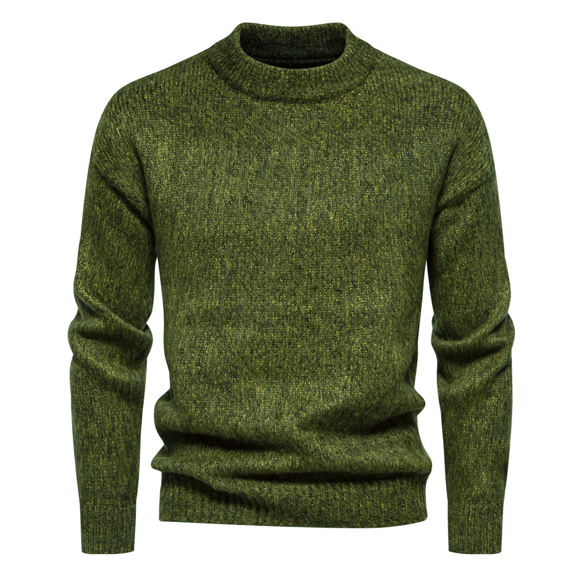 Street-wave Men's Cozy Long Sleeve Pullover Knit Soft Warmth For Cold Days Everyday Wear