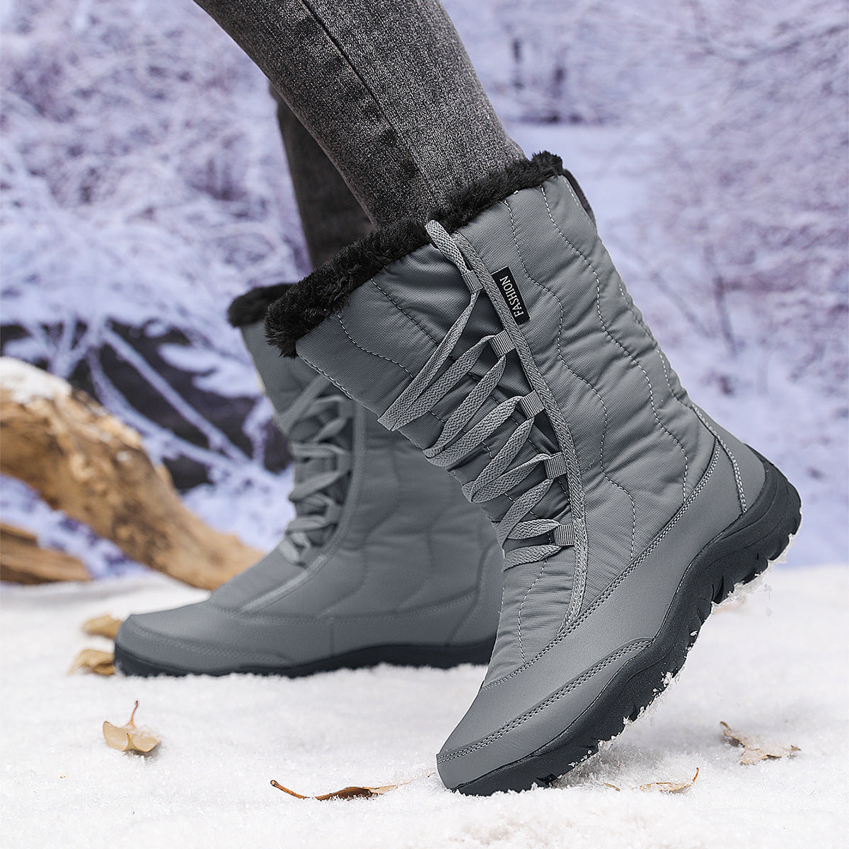 Street-wave Women's Winter Boots Insulated for All Day Warmth and Modern Comfort