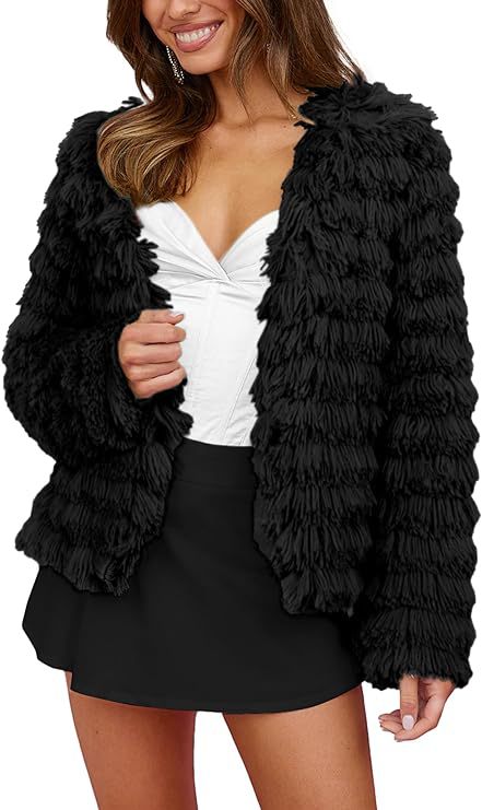 Street-wave Women's Fringe Knit Cardigan Lightweight Loose-Fit For Casual Chic Outfits
