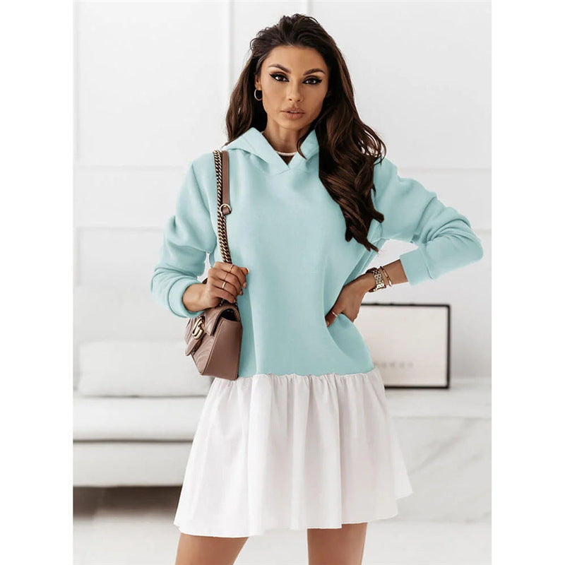 Streetwave Women's Hoodie Sweatshirt Dress Casual Comfort Soft Fleece for Everyday Wear
