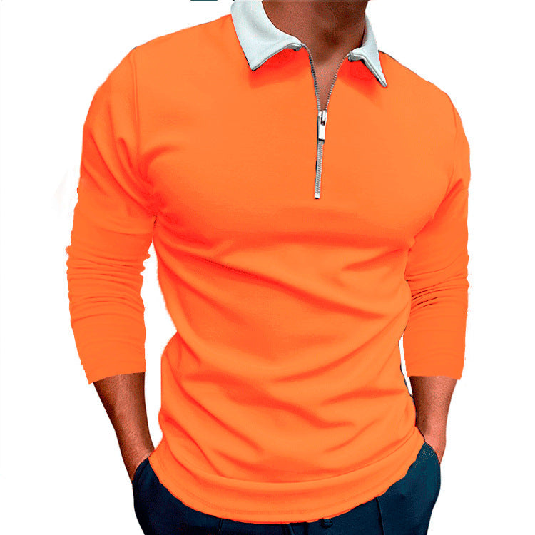 Mens Quarter Zip Pullover With Breathable Cotton Blend For Active Men Streetwave