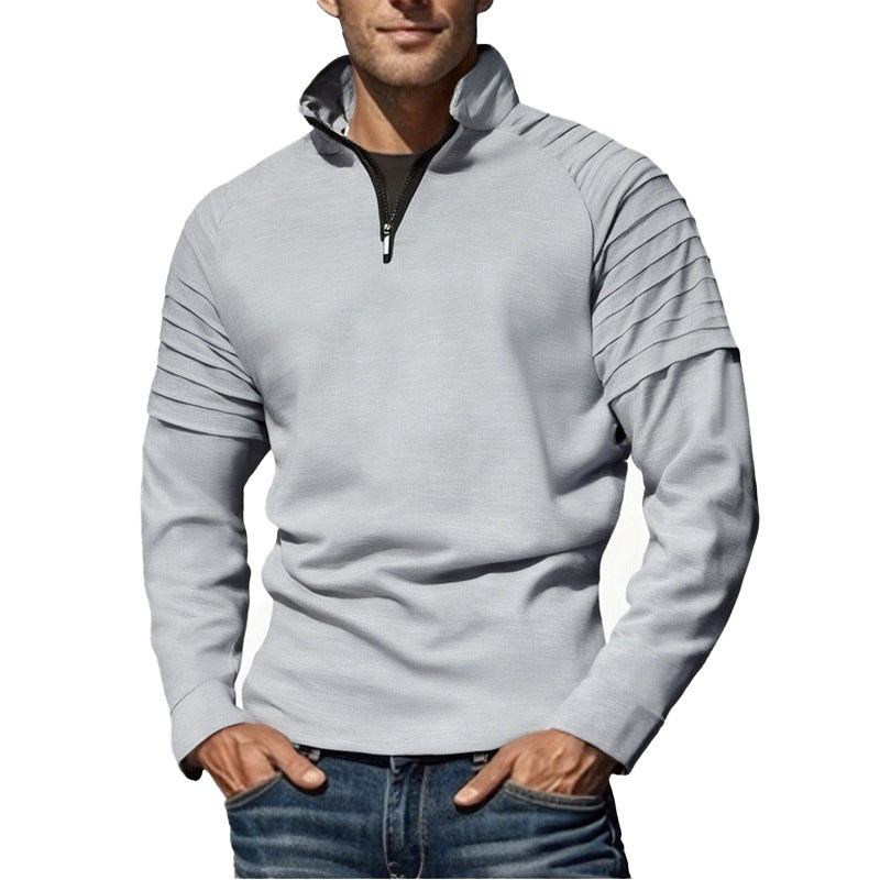 Streetwave Men's Functional Half Zip Pullover Modern Activewear for Outdoor Enthusiasts