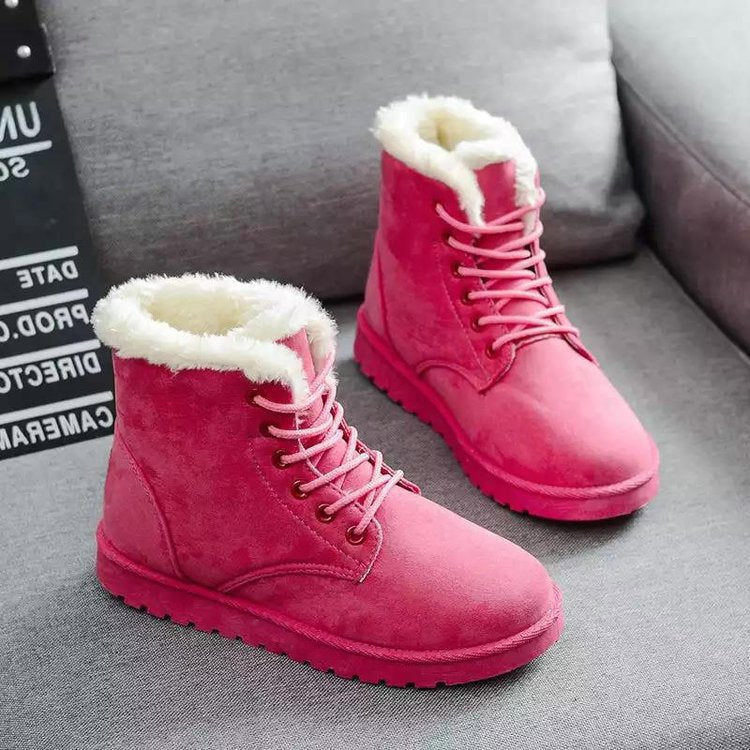 Streetwave Orthopedic Winter Boots For Women Cozy Warmth Fleece Lined All Day Support