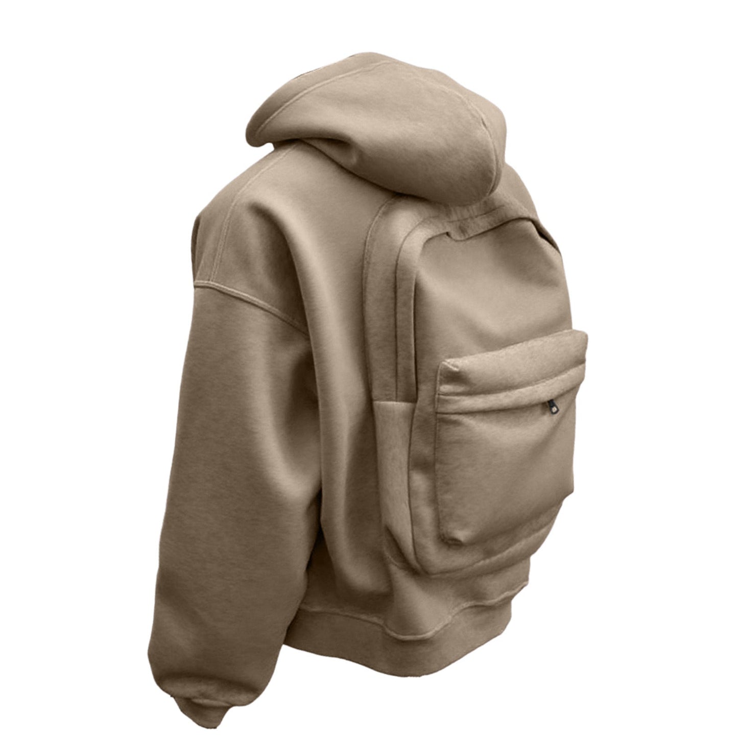Unisex Hoodie With Practical Pockets Street Wave Cozy Comfort For Everyday Wearers