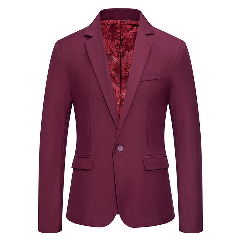 Men's Elegant Wedding Blazer Street Wave Premium Tailored Fit For Grooms High Quality Craftsmanship