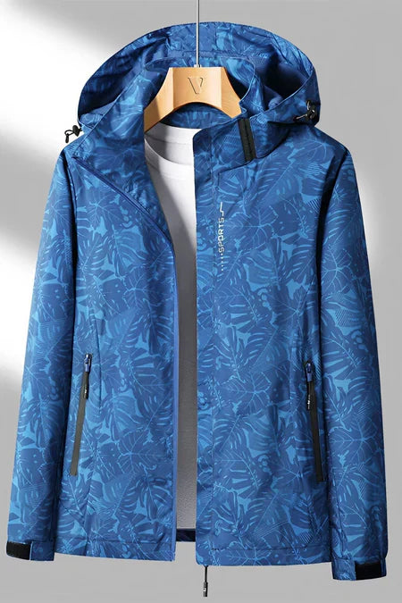 Street-wave Women's Waterproof Windbreaker Jacket Autumn Edition Breathable Lightweight All Weather Protection