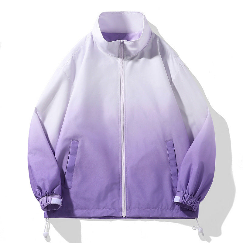 Streetwave Women's Gradient Transition Jacket With Premium Water Repellent Breathable Fabric