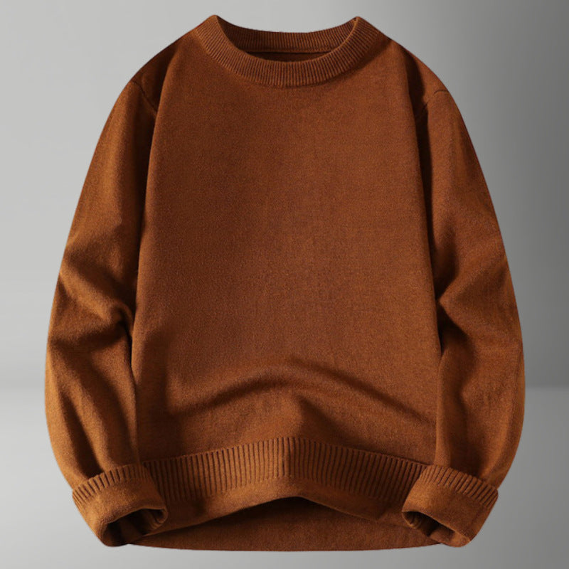 Street-wave Women's Crew Neck Sweater Comfortable Elegant Soft Breathable Knit For Everyday Style