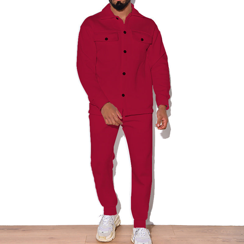 Street-Wave Men's Jogging Tracksuit With Sporty Design And Practical Pockets For Workouts And Casual Wear