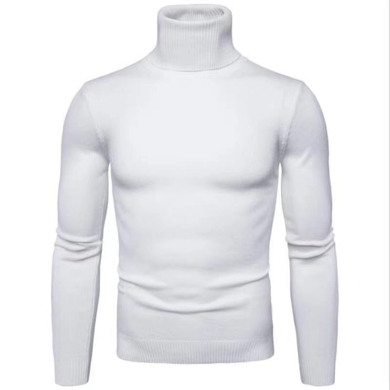 Mens Turtleneck Sweater 100 Cotton Street-wave Ultra Soft Comfort For Modern Gentlemen
